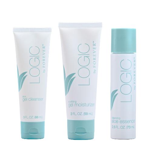 Logic by Forever™ Skin Care System 1x 88 ml, 59 ml, 73 ml